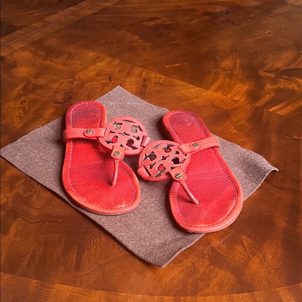 Tory Burch Red Sandals for Women Millers